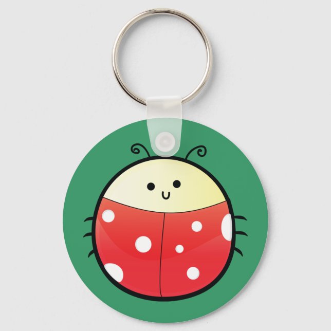 Chaveiro Cute Ladybug (Frente)