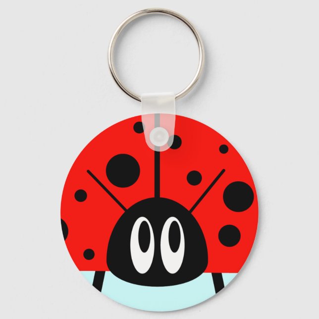 Chaveiro Cute Ladybug (Frente)