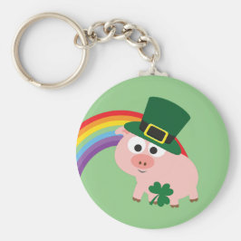Chaveiro Cute Leprechaun Pig