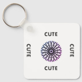 CHAVEIRO CUTE_ PRETO E BRANCO