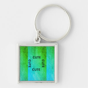 CHAVEIRO CUTE_ PRETO E LUZ GREENKEYCHAIN