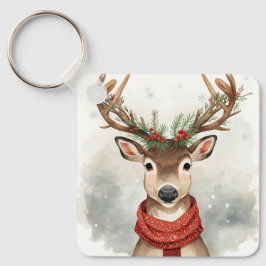Chaveiro Cute Reindeer Christmas Keychain
