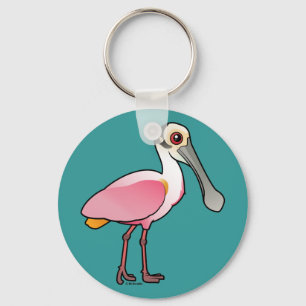 Chaveiro Cute Roseate Spoonbill