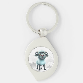 Chaveiro Cute Sheep Cozy Design