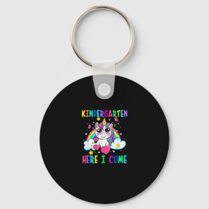 Chaveiro Cute Unicorn Jardim de Infância Aqui Vou Eu Escola