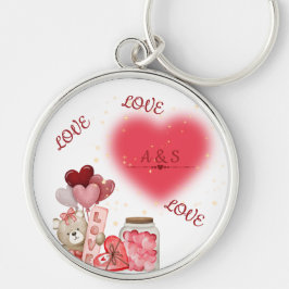 Chaveiro Cute Valentine Keychain