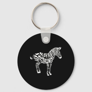 Chaveiro Cute Zebra Strong Ehlers Danlos Sindrome Sensibili