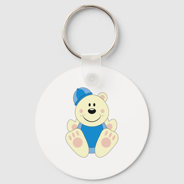 Chaveiro Cutelyn Baby Boy Snow Polar Bear (Frente)