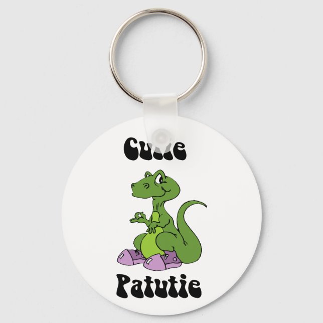Chaveiro Cutie Patutie Dino (Frente)