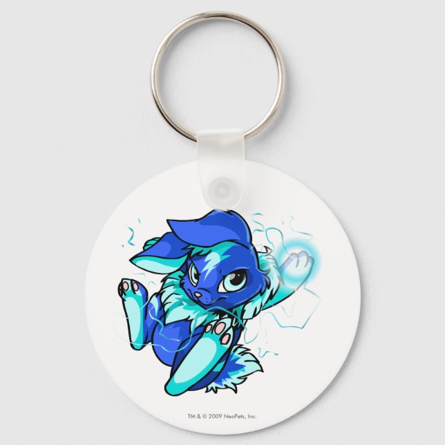 Chaveiro Cybunny Amarelo com Estrelas (Frente)