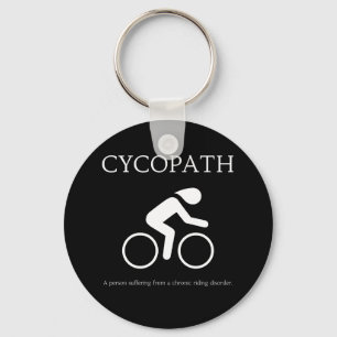 Chaveiro Cycopath, Eu Adoro Bikes Novidade Engraçada