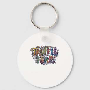 Chaveiro Czar da Trufa – Camiseta engraçada com trocadilho 