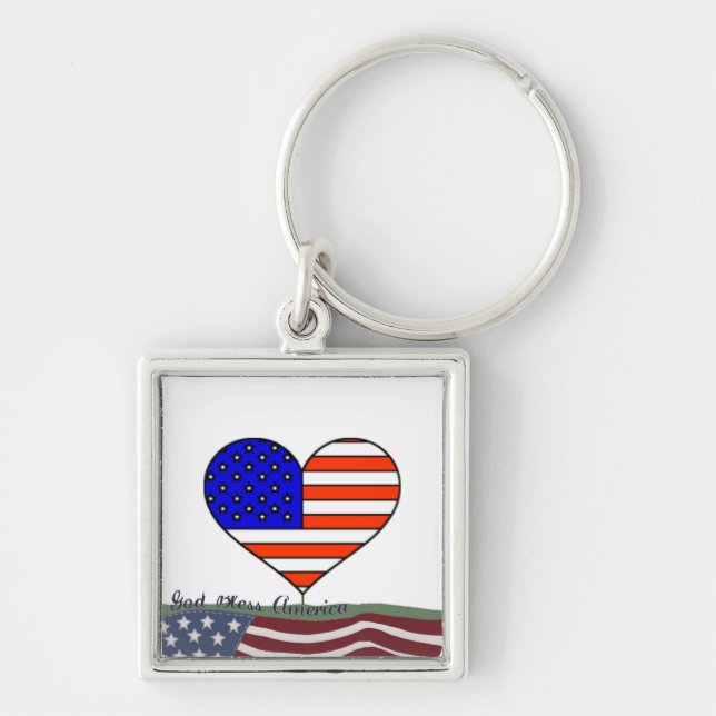 Chaveiro da América deus abençoe (Frente)