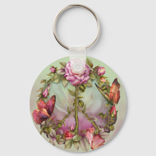 Chaveiro da arte dos rosas da paz