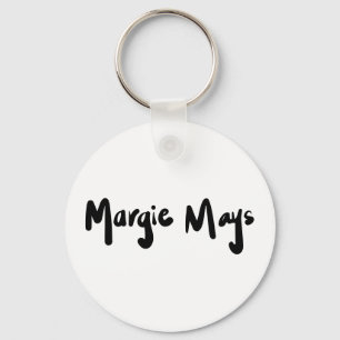 Chaveiro da assinatura de Margie maio