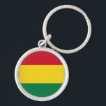 Chaveiro da Bandeira da Bolívia<br><div class="desc">Chaveiro da Bandeira da Bolívia. Llavero con la bandera de Bolívia.</div>