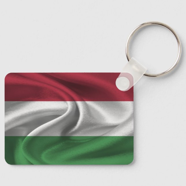 Chaveiro da Bandeira da Hungria (Frente)