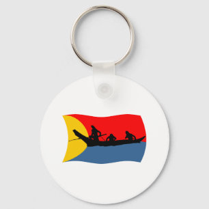 Chaveiro da Bandeira da Tribo Clatsop