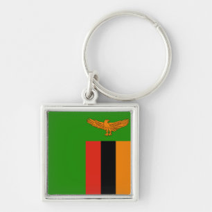 Chaveiro da bandeira da Zâmbia