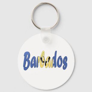 Chaveiro da bandeira de Barbados