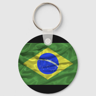 Chaveiro da bandeira de Brasil