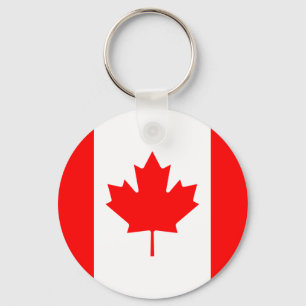 Chaveiro da bandeira de Canadá