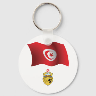 Chaveiro da bandeira de Tunísia