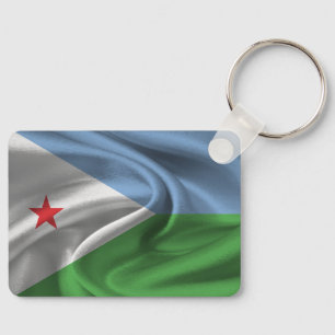 Chaveiro da Bandeira do Djibuti