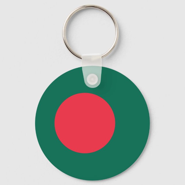 Chaveiro da Bandeira Patriótica de Bangladesh (Frente)