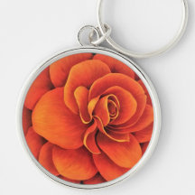 Chaveiro da Begonia Laranja