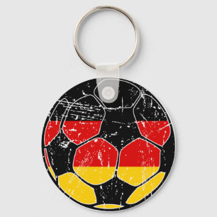Chaveiro da bola de futebol de Alemanha Ocidental