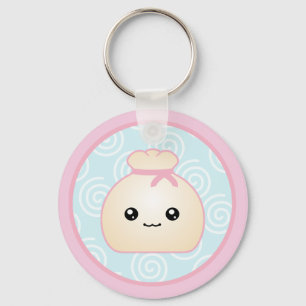 Chaveiro da bolinha de massa de Kawaii