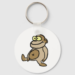 Chaveiro da boneca do macaco