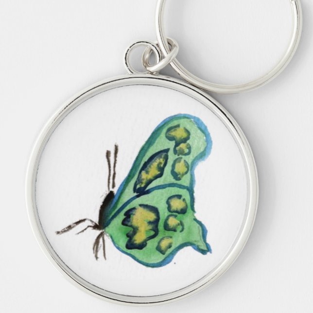 Chaveiro da Borboleta Verde (Frente)