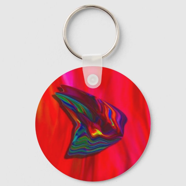 Chaveiro da Borboleta Vermelha (Frente)