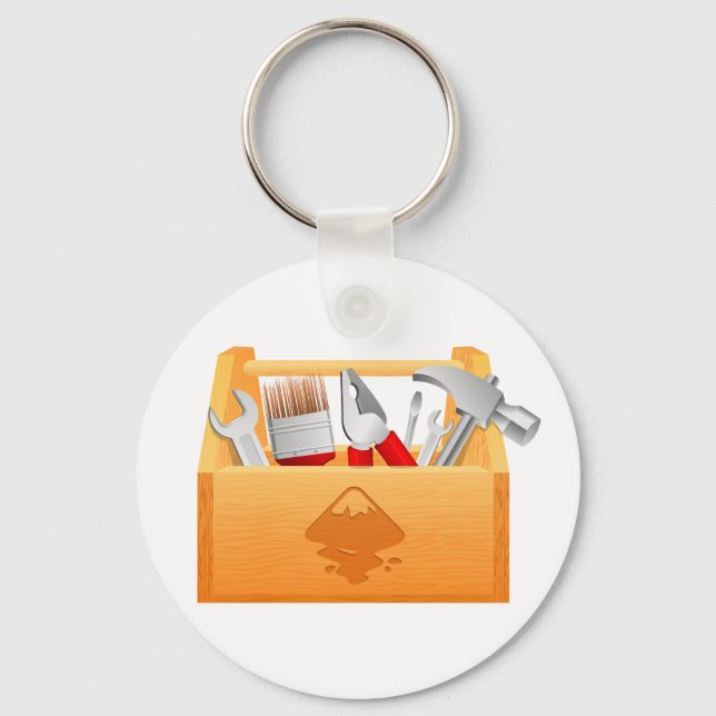 Chaveiro da caixa de ferramentas (Frente)