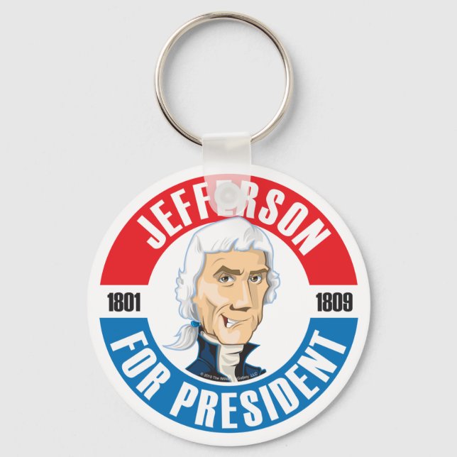 Chaveiro da Campanha dos Presidentes dos EUA: #3 J (Frente)