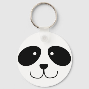 Chaveiro da cara da panda