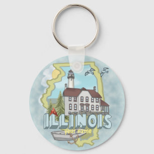 Chaveiro da Casa de Luz de Illinois