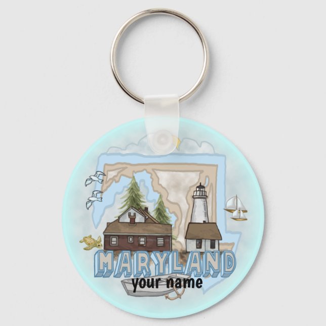 Chaveiro da Casa de Luz de Maryland (Frente)