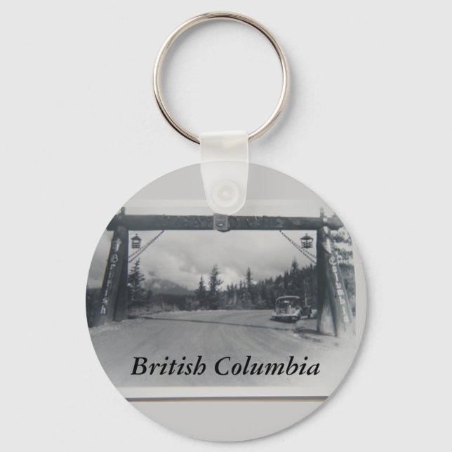 Chaveiro da Colúmbia Britânica Histórica (Frente)