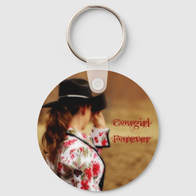 Chaveiro da Cowgirl Forever (Frente)