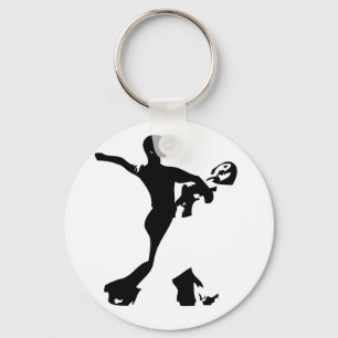 Chaveiro da dança de salão de baile