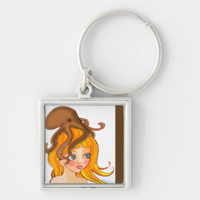 chaveiro da donzela do polvo (Frente)