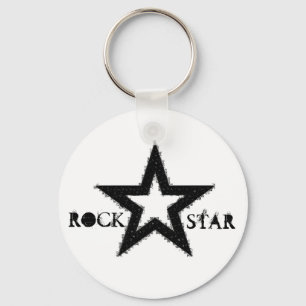 Chaveiro da estrela do rock