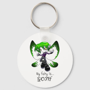 Chaveiro da fada do gótico