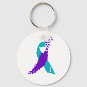 Chaveiro da Faixa de Sensibilização para o Suicídi