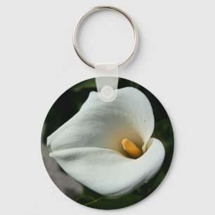 Chaveiro da flor do lírio de Cala
