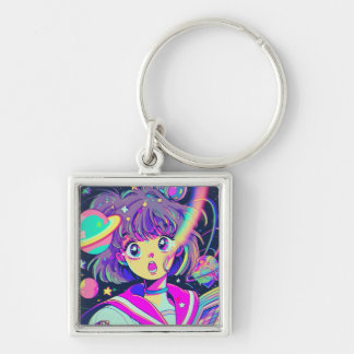 Chaveiro da Garota de Animação Kawaii