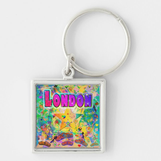 Chaveiro da Hora da Época de Londres (Frente)